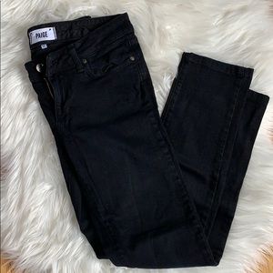 Paige Black Skyline Skinny Jeans